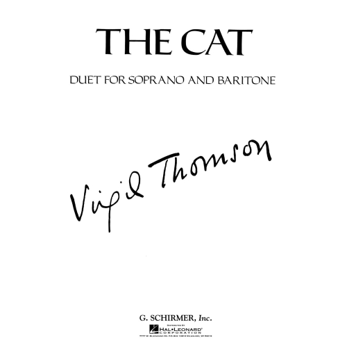 Thomson, Virgil - The Cat