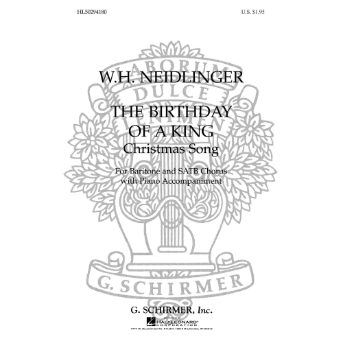 Neidlinger, William Henry -...