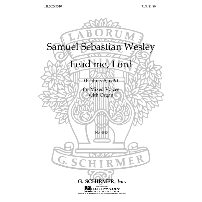 Wesley, A - Lead Me Lord