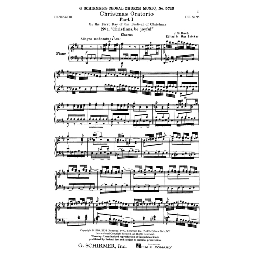 Bach, J.S - Christmas...