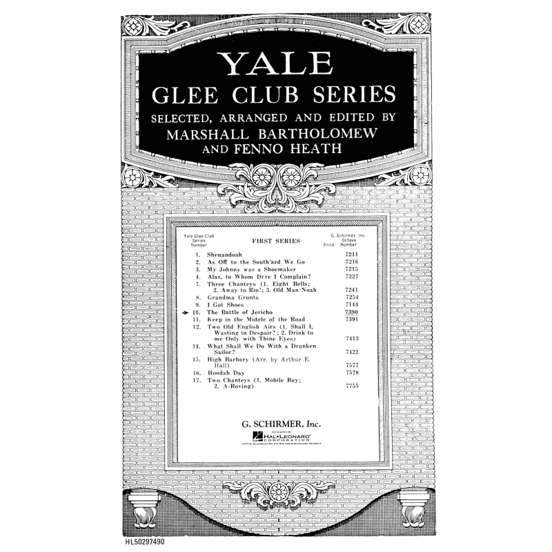 Traditional - Battle Of Jericho Yale Glee Club Series