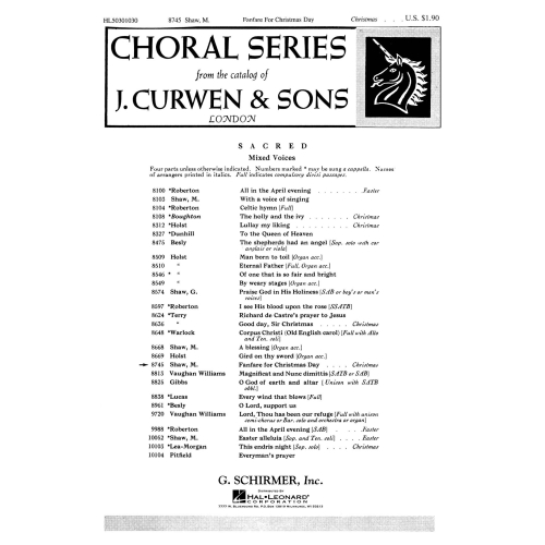 Shaw, Martin - Fanfare For...