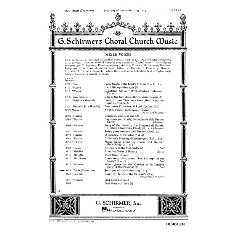 Bach, J.S - Jesu, Joy of Man's Desiring