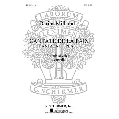 Milhaud, Darius - Cantate...