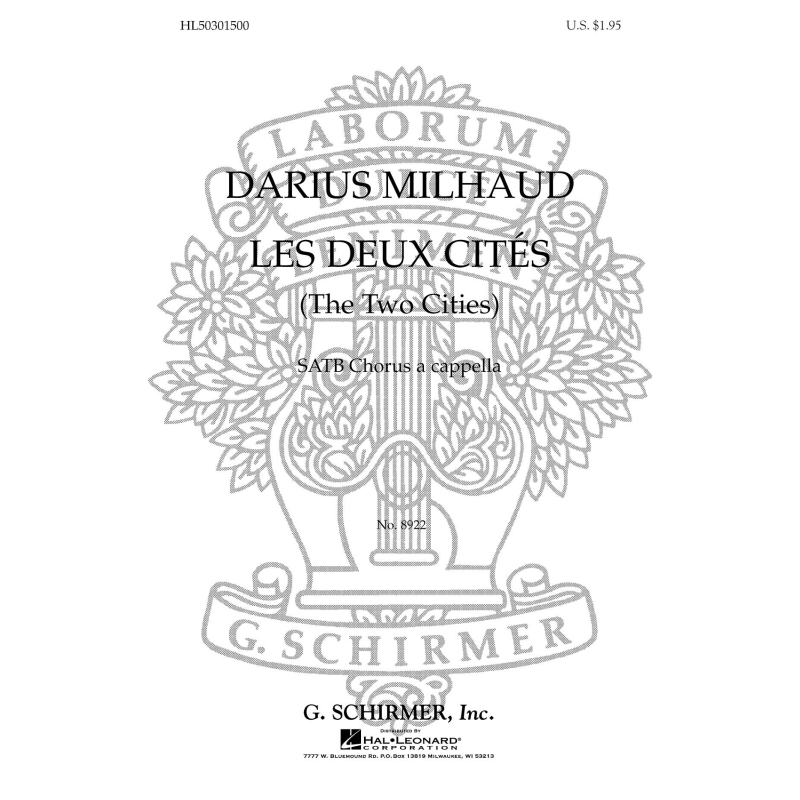 Milhaud, Darius - Elegie