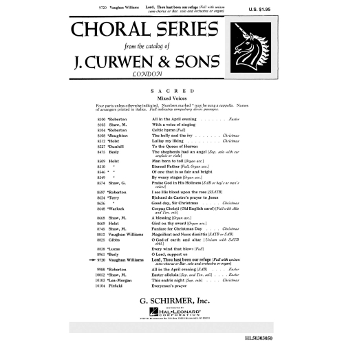 Williams, V. - Lord Thou...
