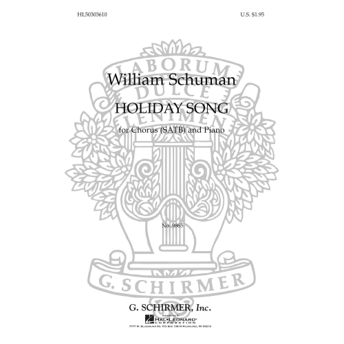 Schuman, W. - Holiday Song