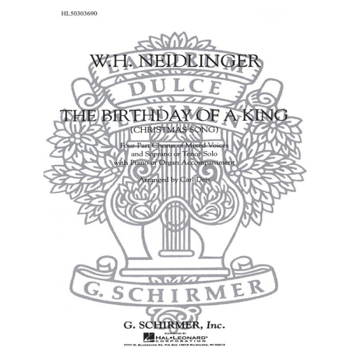 Neidlinger, William Henry -...