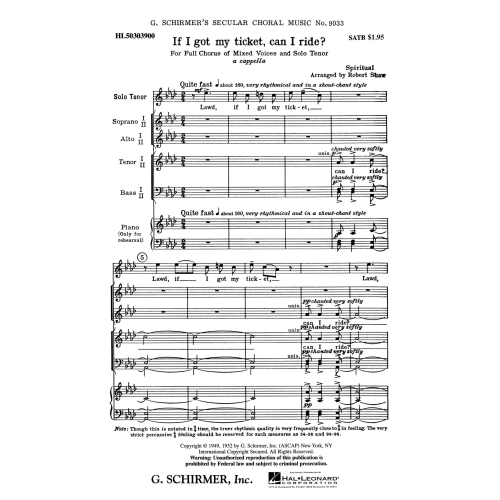 Traditional - If I Got My...
