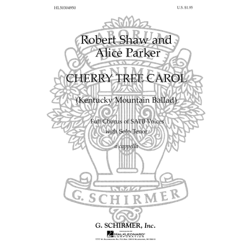 Anonymous - Cherry Tree Carol Solo Tenor