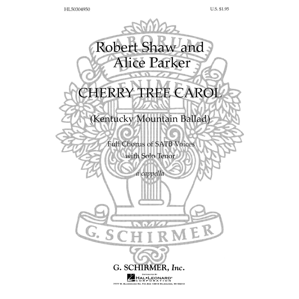 Anonymous - Cherry Tree Carol Solo Tenor