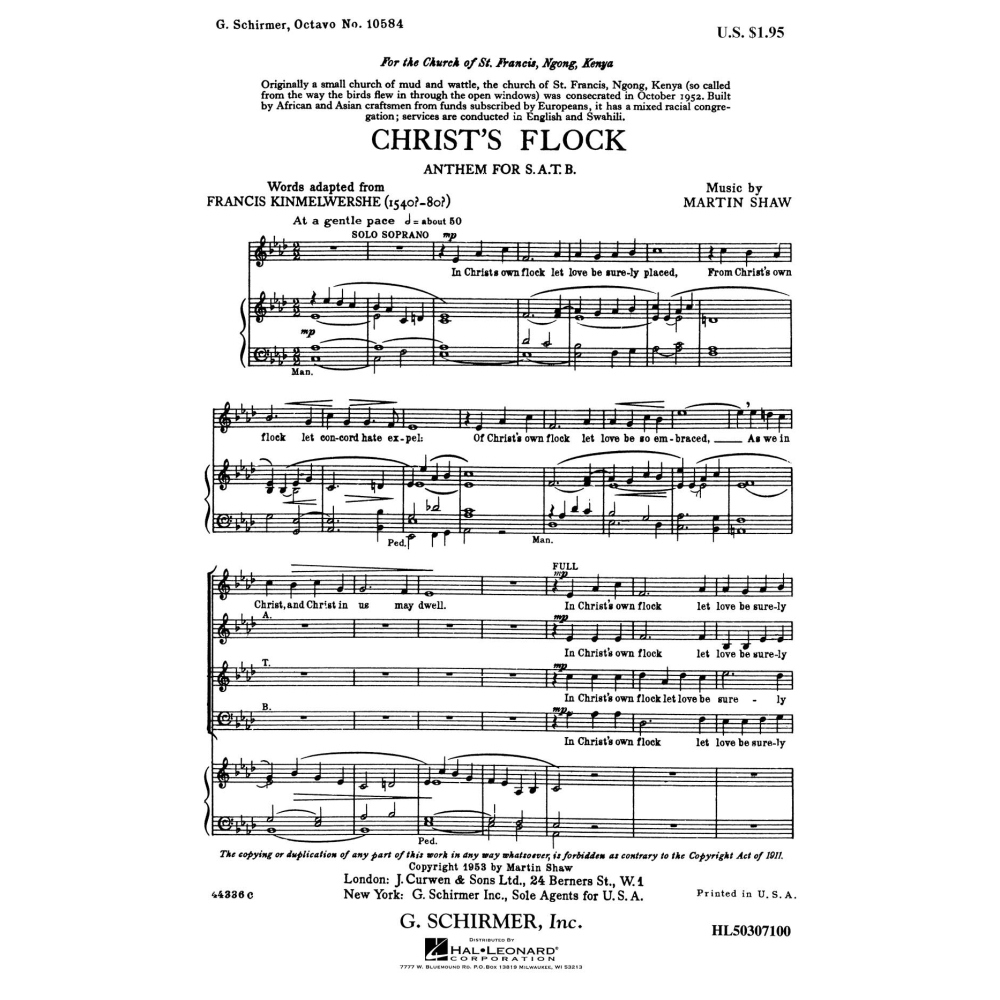 Shaw, M. - Christ's Flock