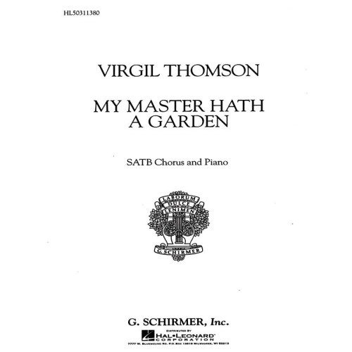 Thomson, Virgil - My Master...