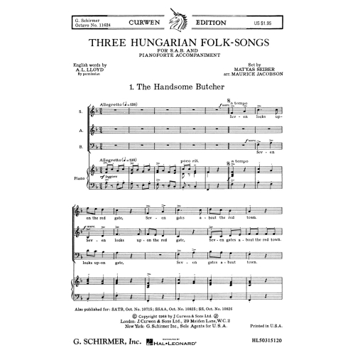 Seiber, Matyas - Three...