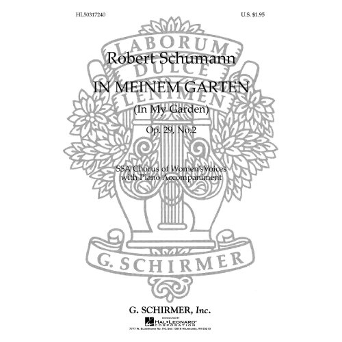 Schumann, Robert - In...