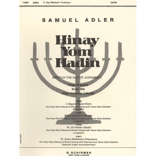 Adler, S. - Ayl Melech...