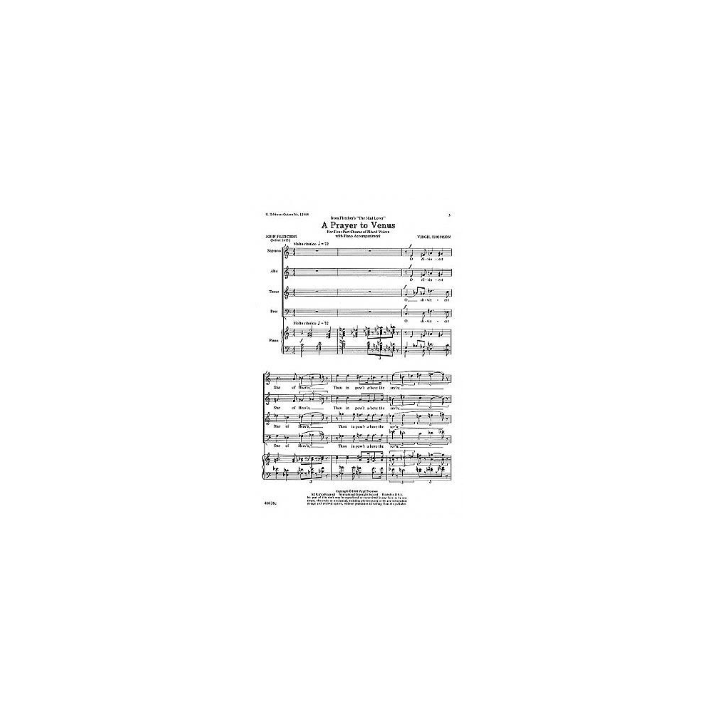 Thomson, Virgil - Prayer To Venus