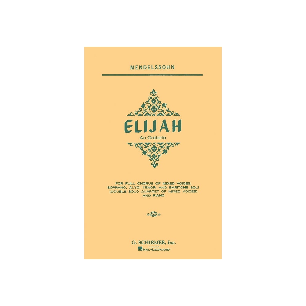 Bartholdy, Felix Mendelssohn - Elijah
