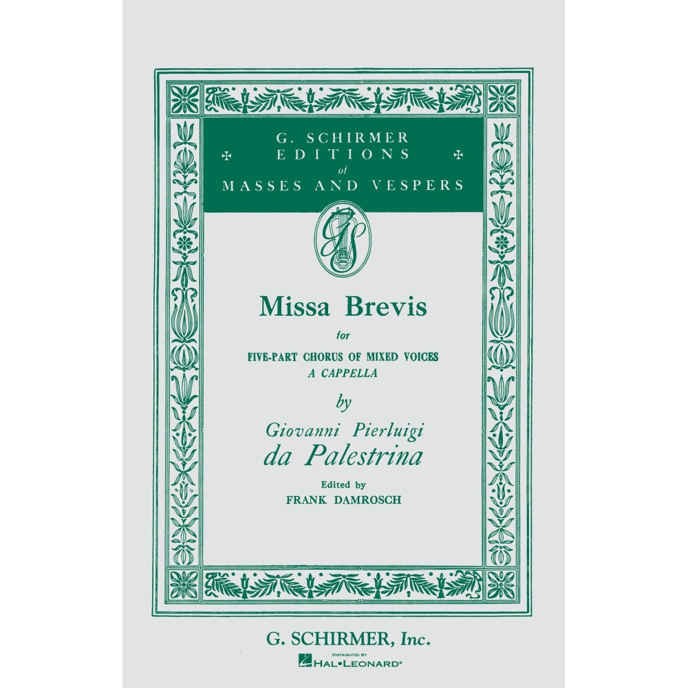 Palestrina, Giovanni Pierluigi - Missa Brevis in F