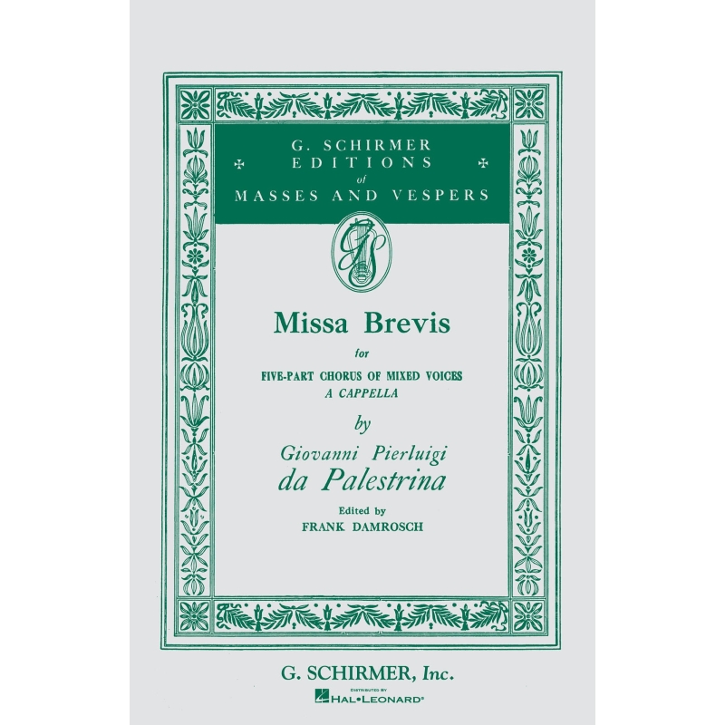 Palestrina, Giovanni Pierluigi - Missa Brevis in F