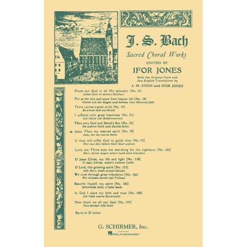 Bach, J.S - Cantata No. 78:...