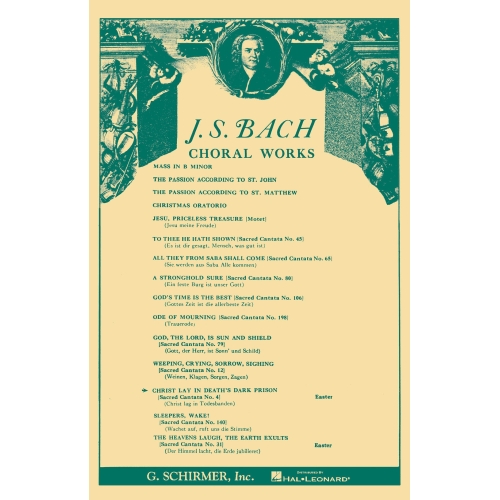 Bach, J.S - Cantata No. 4:...
