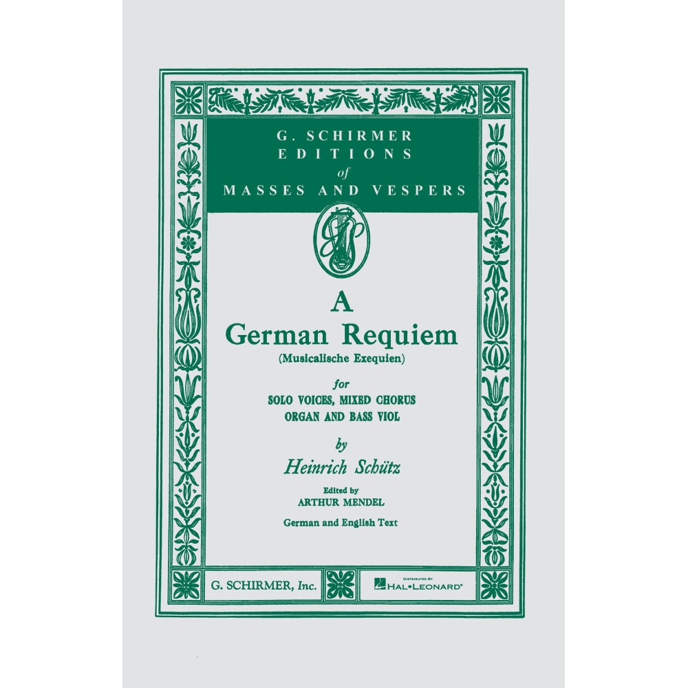 Schütz, Heinrich - German Requiem