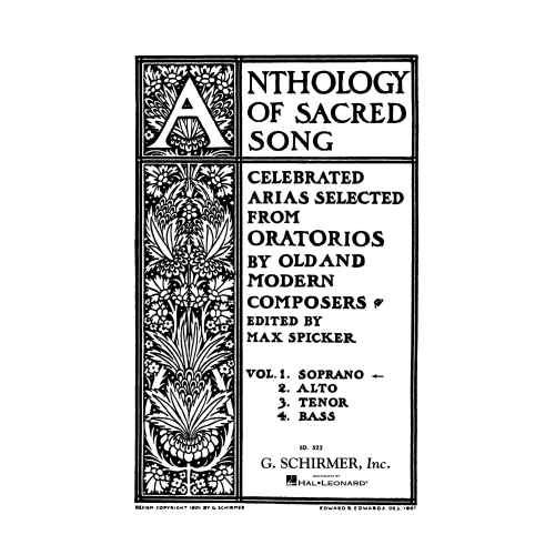 Anthology of Sacred Song -...
