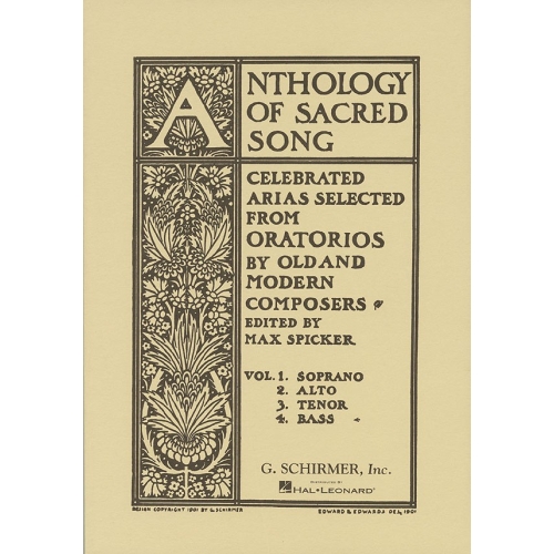 Anthology of Sacred Song -...