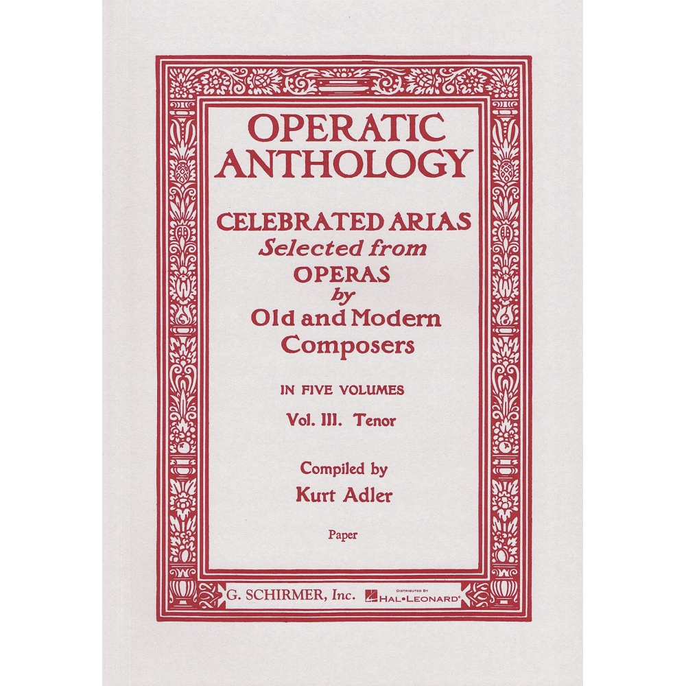 Operatic Anthology - Volume 3