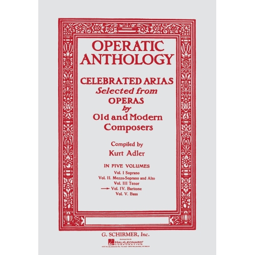 Operatic Anthology - Volume 4