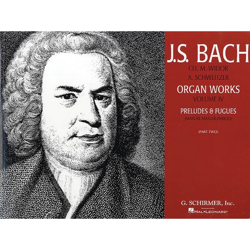 Works　Fugues　Volume　Preludes　Bach,　Organ