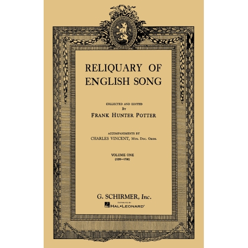 Reliquary of English Songs...