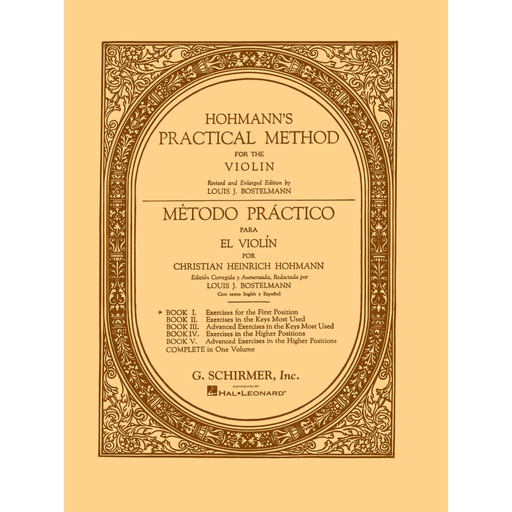 Hohmann, Christian Heinrich - Practical Method for the Violin