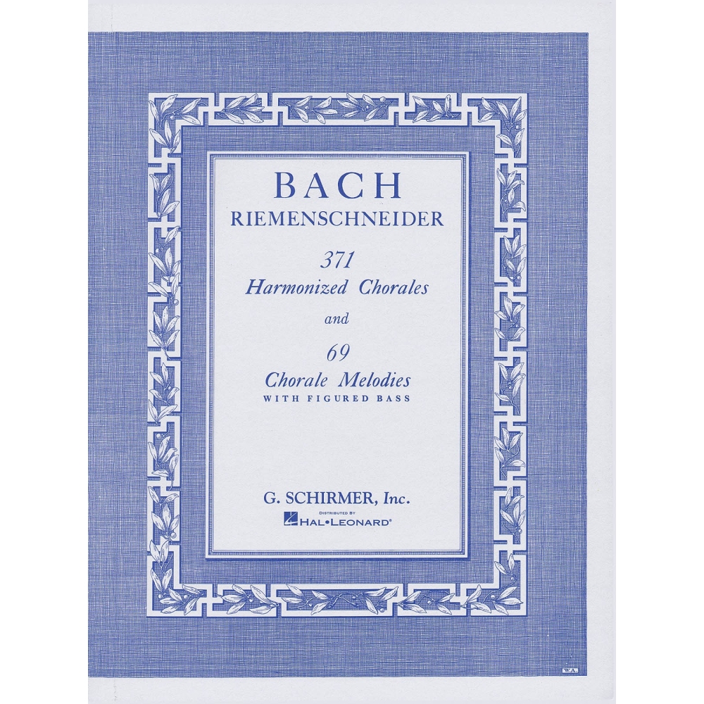 Bach, J.S - 371 Harmonized Chorales And 69 Chorale Melodies