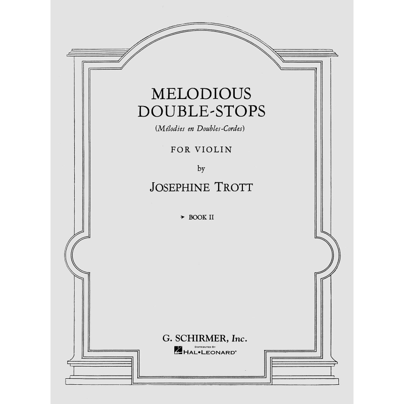 Trott, Josephine - Melodious Double-Stops - Book 2