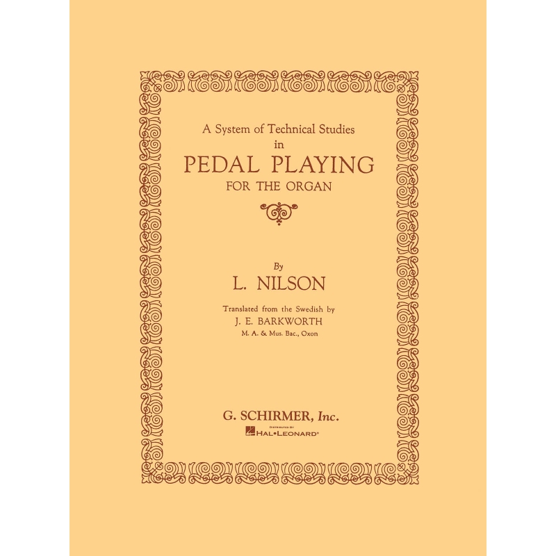 Nilson, Lars - System of Technical Studies in Pedal Playing