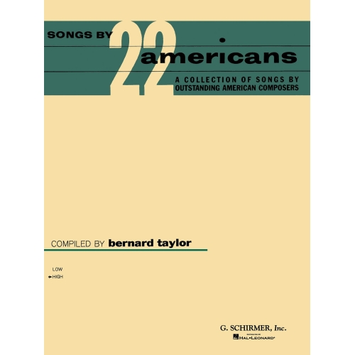 Songs by 22 Americans