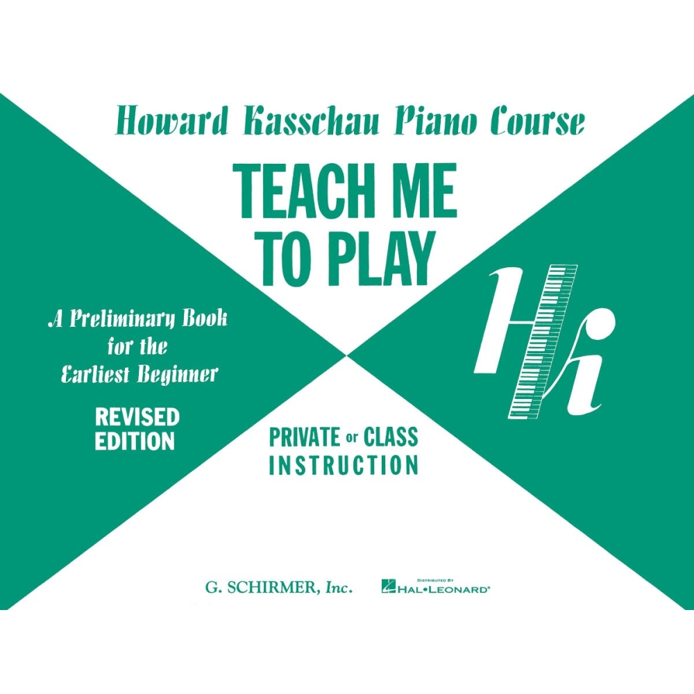 Kasschau, Howard - Teach Me to Play: Preliminary Beginner Book