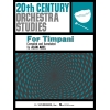 Twentieth Century Orchestra Studies for Timpani