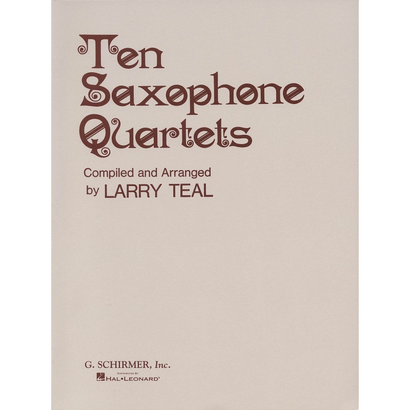 Ten Saxophone Quartets