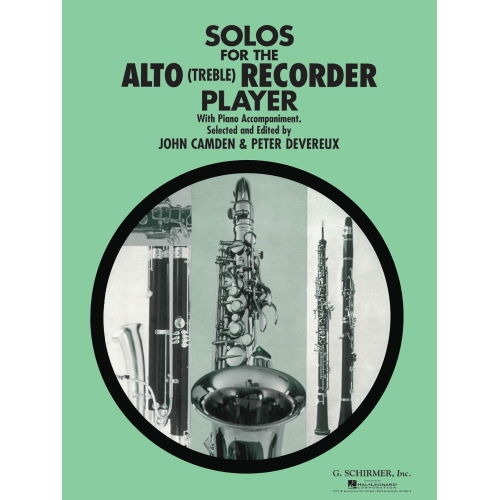 Solos for the Alto Recorder...