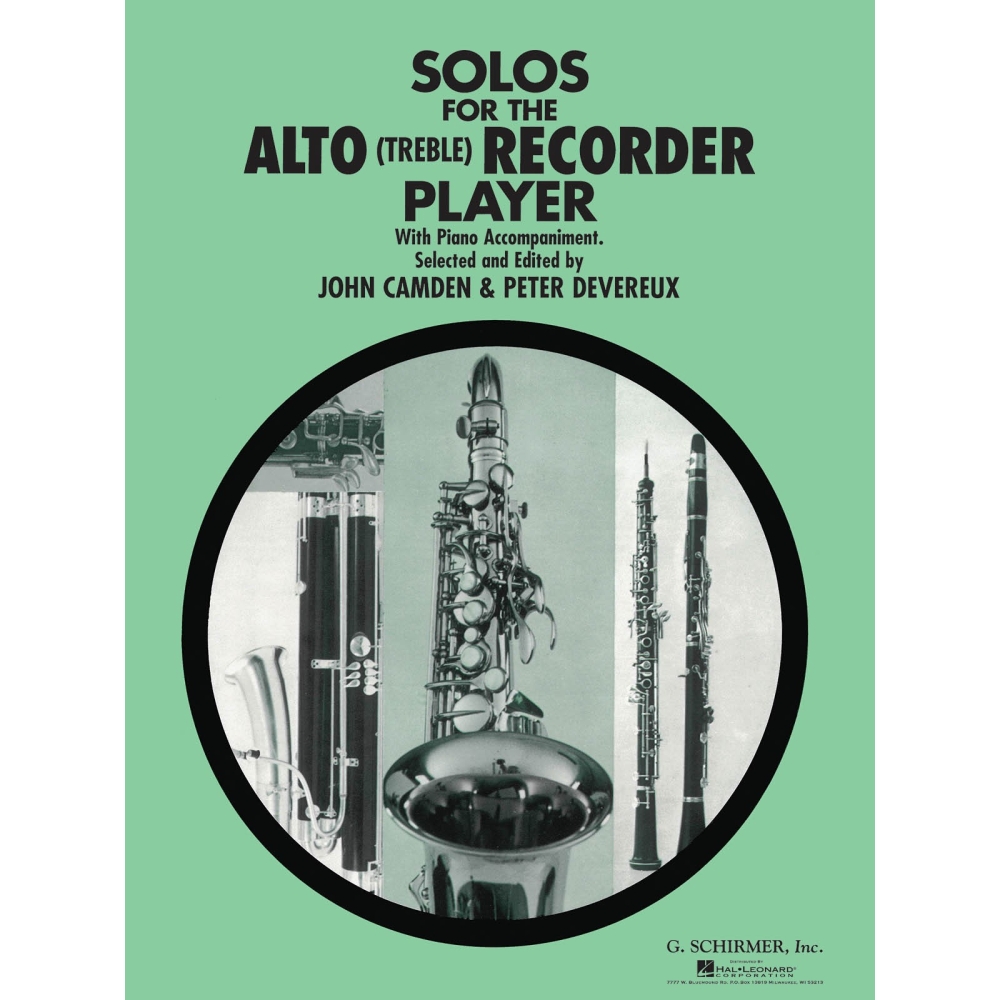 Solos for the Alto Recorder Player