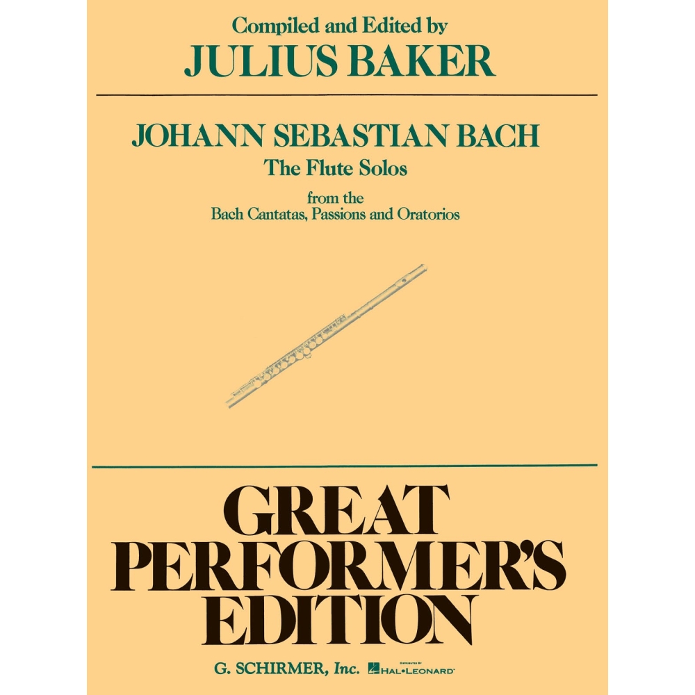 Bach, J.S - Flute Solos From Cantatas, Passions And Oratorios