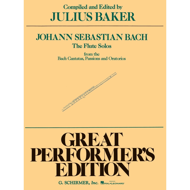 Bach, J.S - Flute Solos From Cantatas, Passions And Oratorios