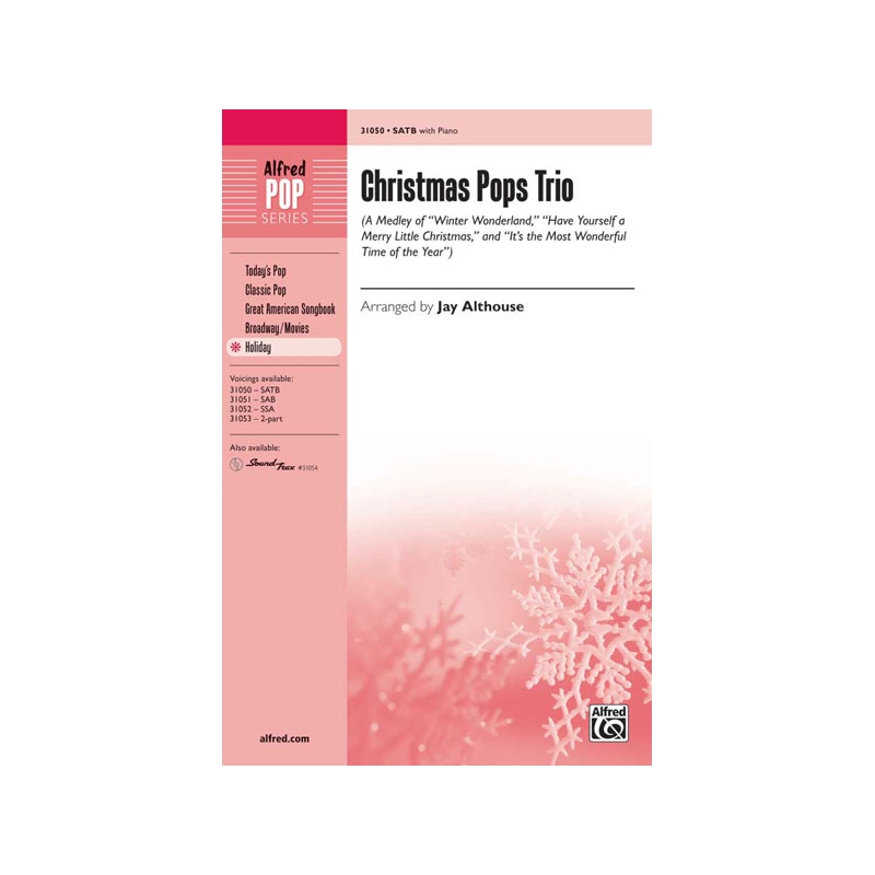 Christmas Pops Trio SATB