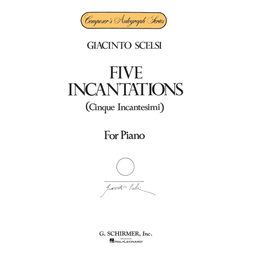 Scelsi, Giacinto - 5...