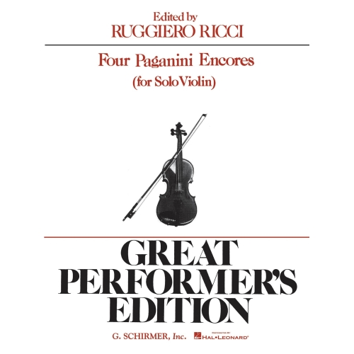 4 Paganini Encores