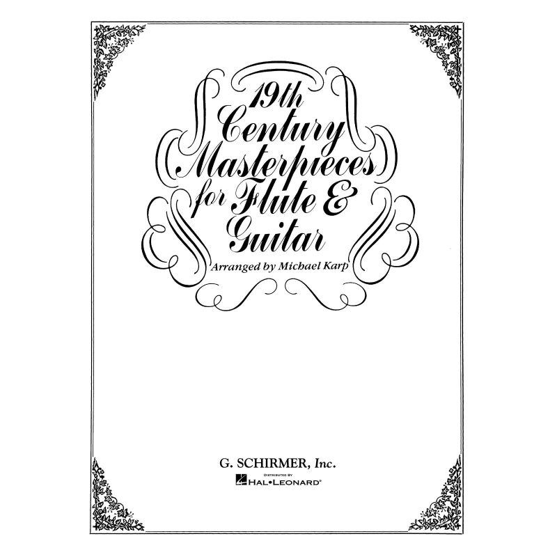 19th Century Masterpieces for Flute and Guitar