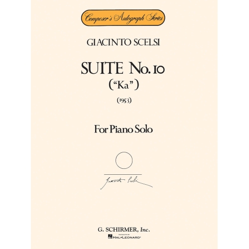 Scelsi, Giacinto - Suite...